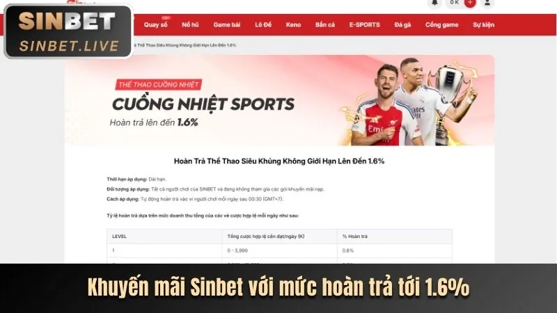 Phúc lợi VIP tại tai sumvip